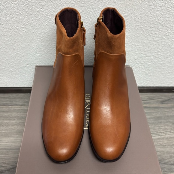 Franco Sarto Leather Ankle Boots - Jessica - Picture 4 of 7